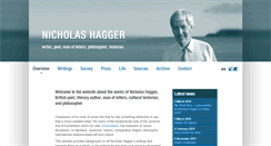 Desktop Screenshot of nicholashagger.co.uk